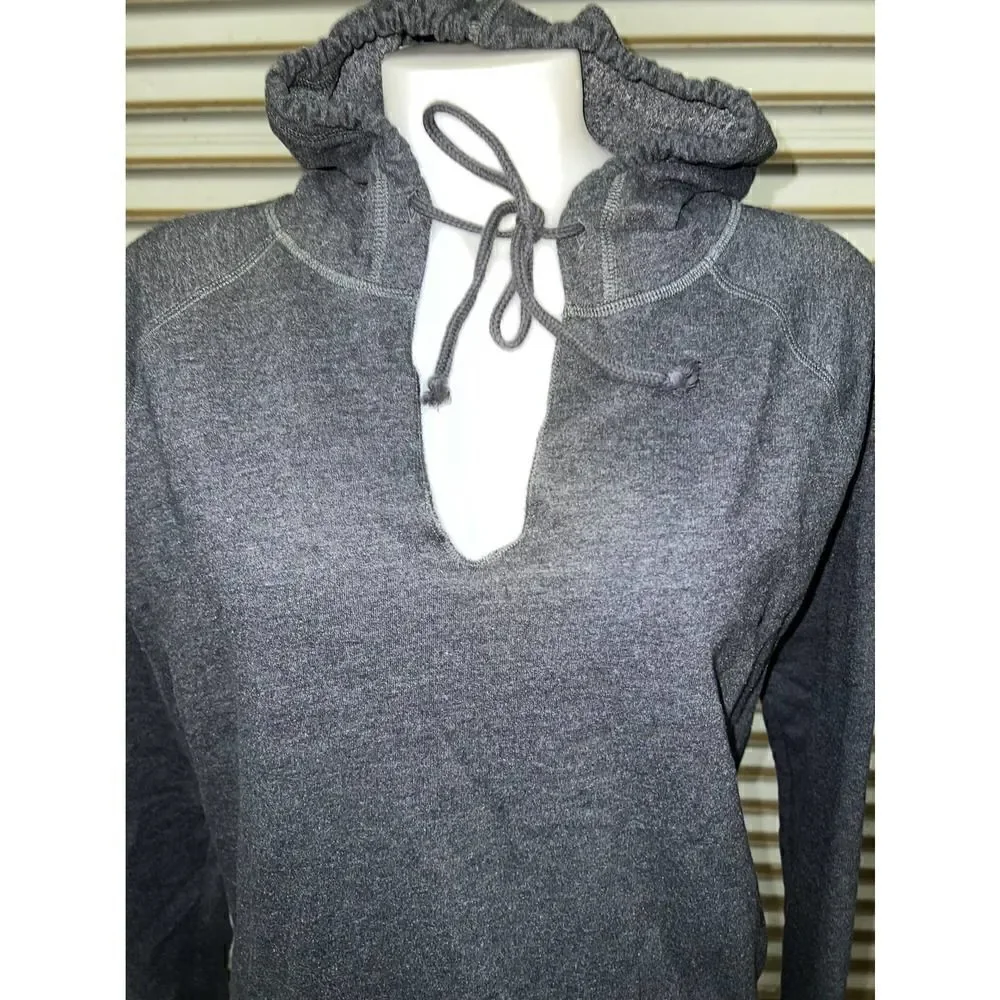 Victoria Secret Hoodie long sleeve front pocket drawstring hood pink VS on back - Picture 7 of 10